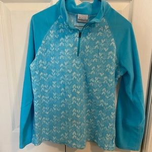 Girls Columbia Quarter Zip. XL (18/20 - Girls)